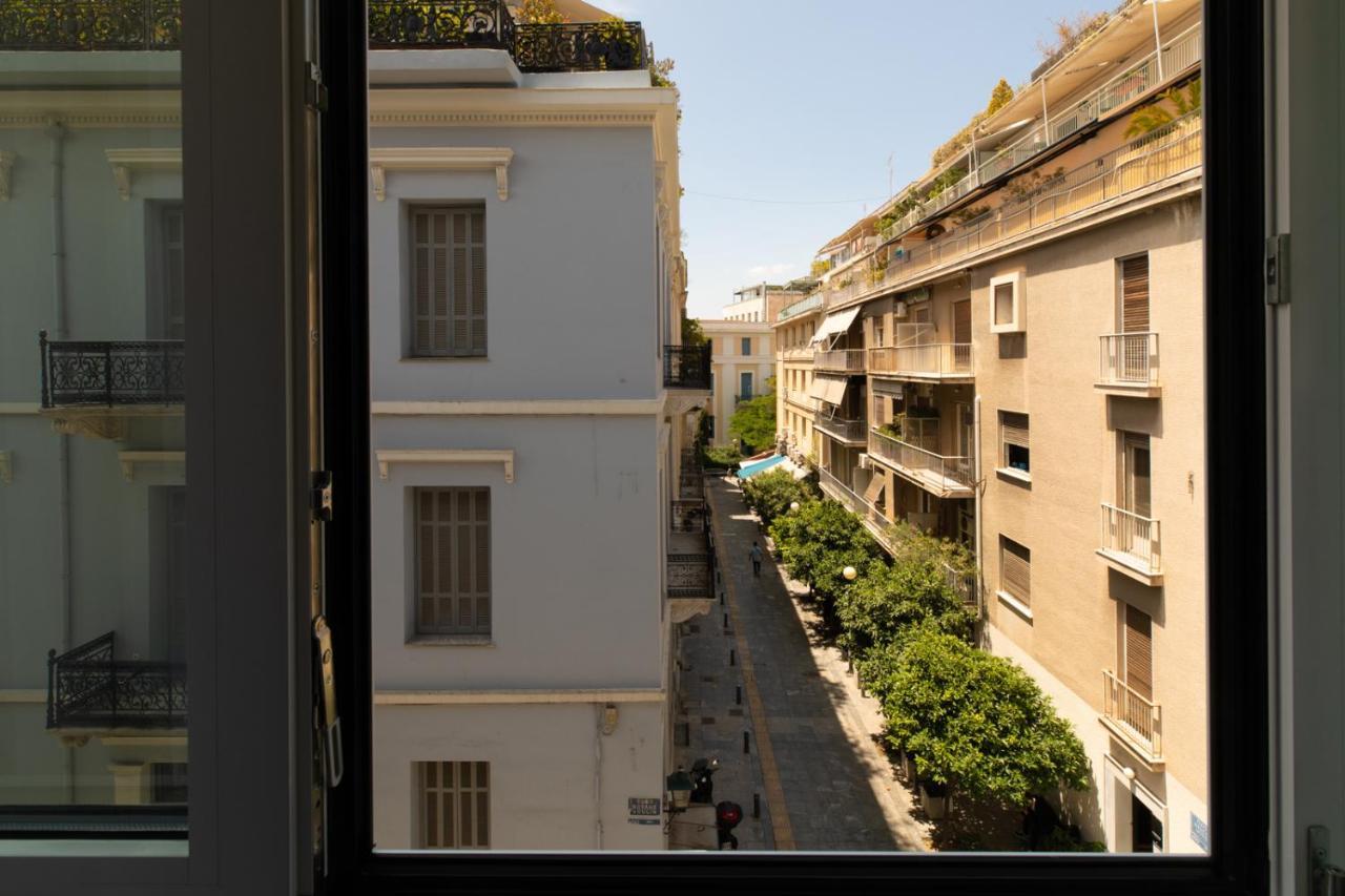 Minimal Apartment In Plaka Athen Exterior foto